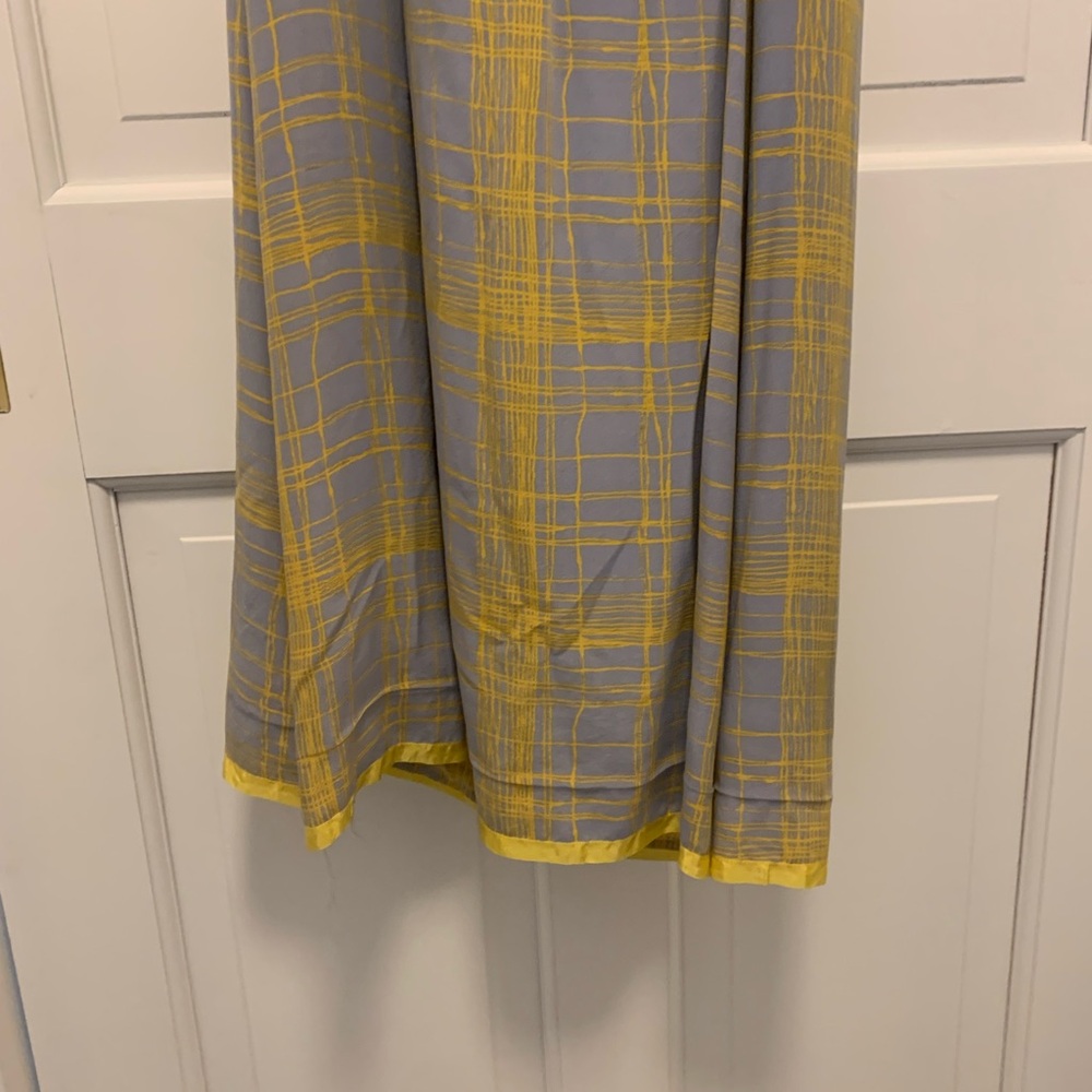 Anthropologie Maple Silk Quilter Sweetheart Neckline Maxi Dress. Size 2 - Picture 8 of 11